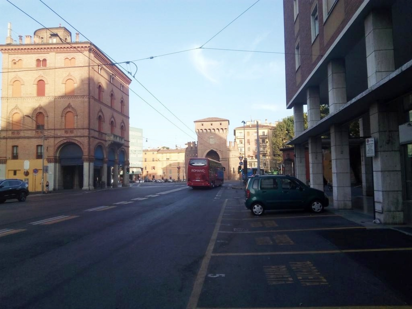 Porta San Felice - Via Saffi inizio